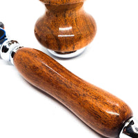 Hand-turned Premium Razor Set in Texas Mesquite