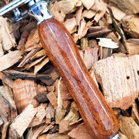Hand-turned Premium Razor Set in Texas Mesquite
