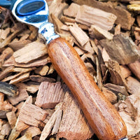 Hand-turned Premium Razor Set in Texas Mesquite