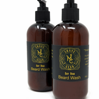 Bay Rum Beard Wash - Dive into Timeless Masculinity with a Splash of the Caribbean