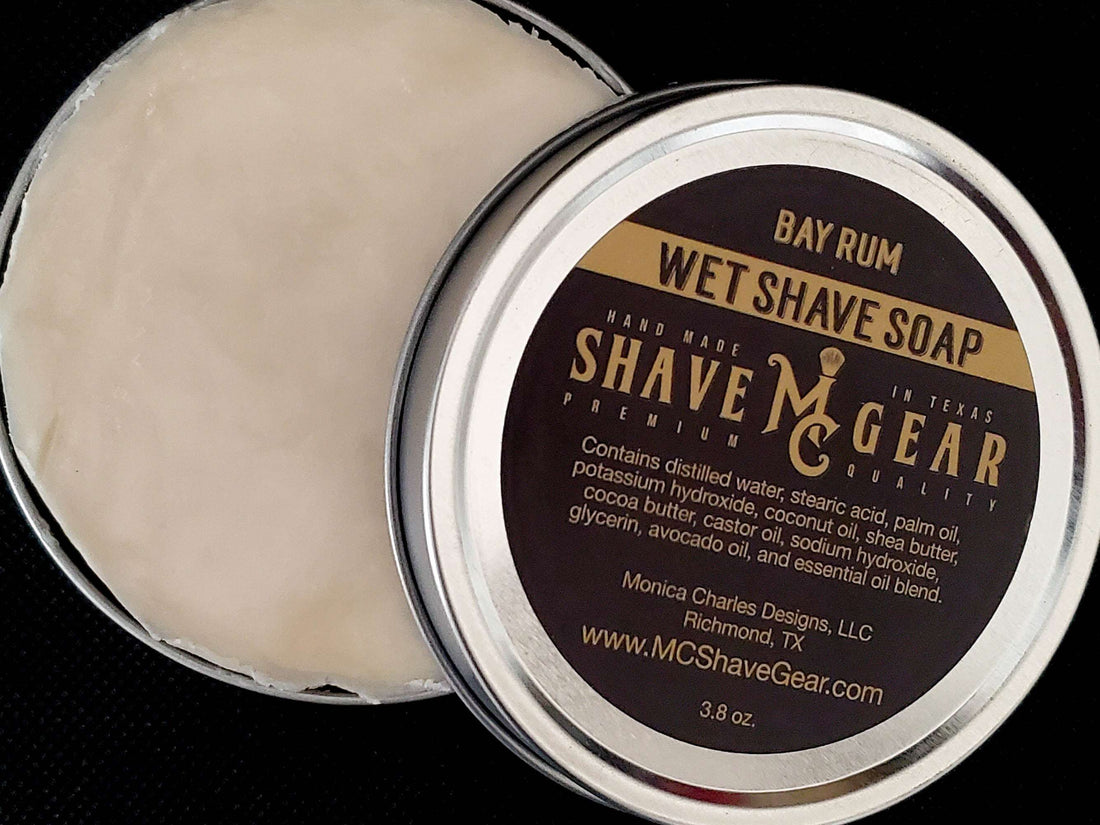 Bay Rum Wet Shave Soap