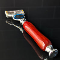 Handcrafted Bloodwood Razor for Gillette™