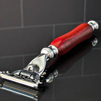 Handcrafted Bloodwood Razor for Gillette™