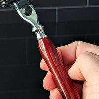 Handcrafted Bloodwood Razor for Gillette™