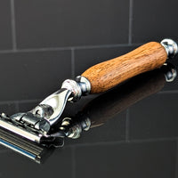 Handcrafted Black Limba Razor for Gillette™