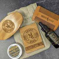 Old Havana Beard Care Kit - Everything You Need for a Great Beard - Tobacco Scent
