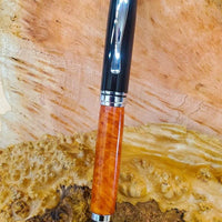 Handcrafted Redwood Rollerball Pen