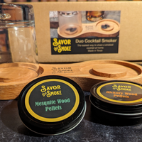 Savor The Smoke Duo Cocktail Smoker - Share a Smoked Cocktail