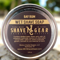 Bay Rum Wet Shave Soap