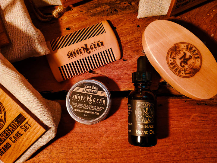 beard care kit from mc shave gear