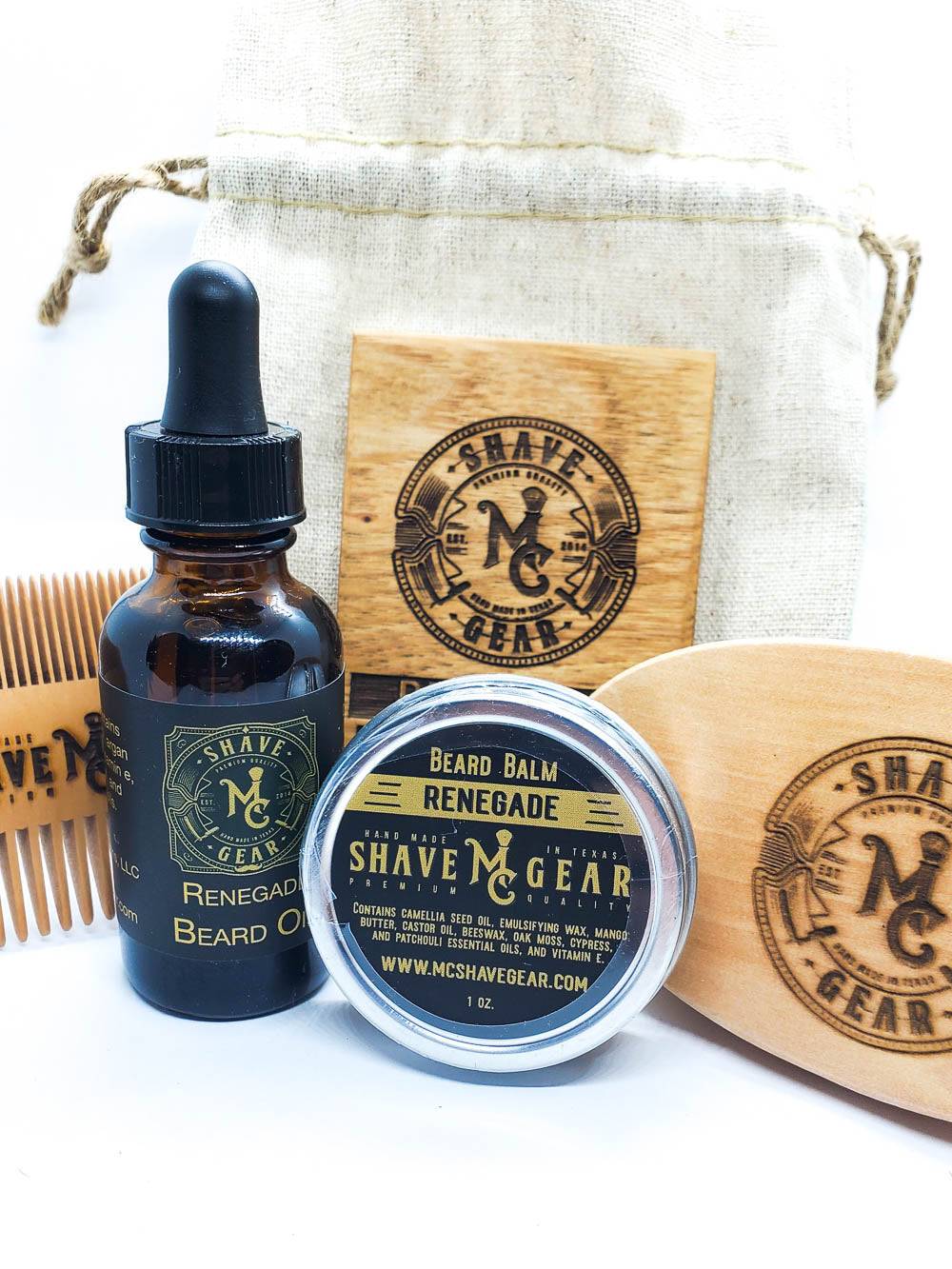 Renegade Beard Care Kit - Everything You Need for a Great Beard