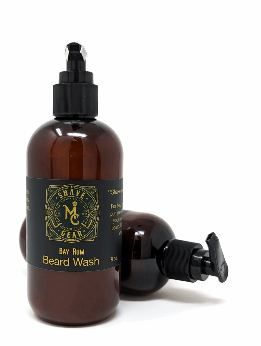Bay Rum Beard Wash - Dive into Timeless Masculinity with a Splash of the Caribbean