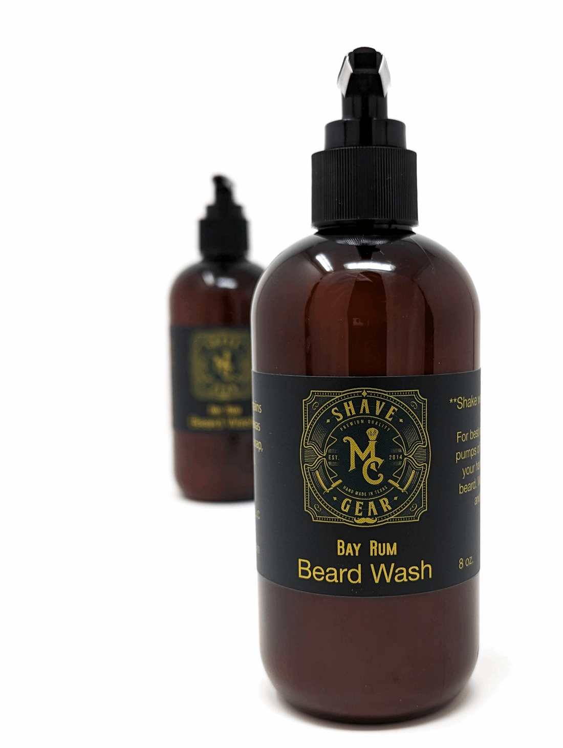 Bay Rum Beard Wash - Dive into Timeless Masculinity with a Splash of the Caribbean