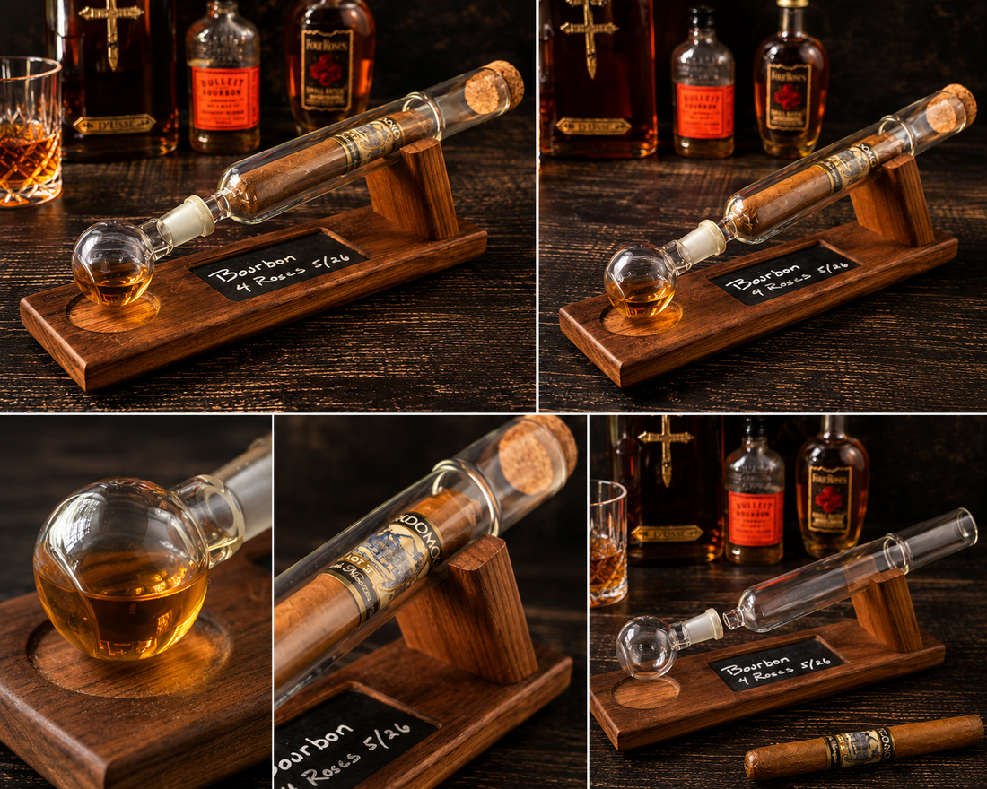 Handmade Walnut Cigar Infuser