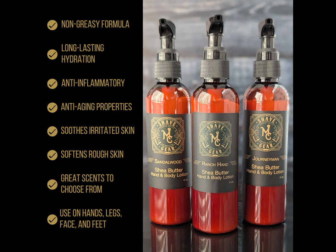 Journeyman Shea Butter Hand & Body Lotion