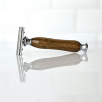 mango wood safety razor premium shaving tool