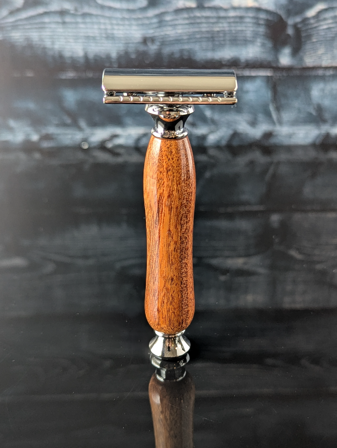 Hand Shave Razer Hand-turned Mesquite Safety Razor – MC Shave Gear