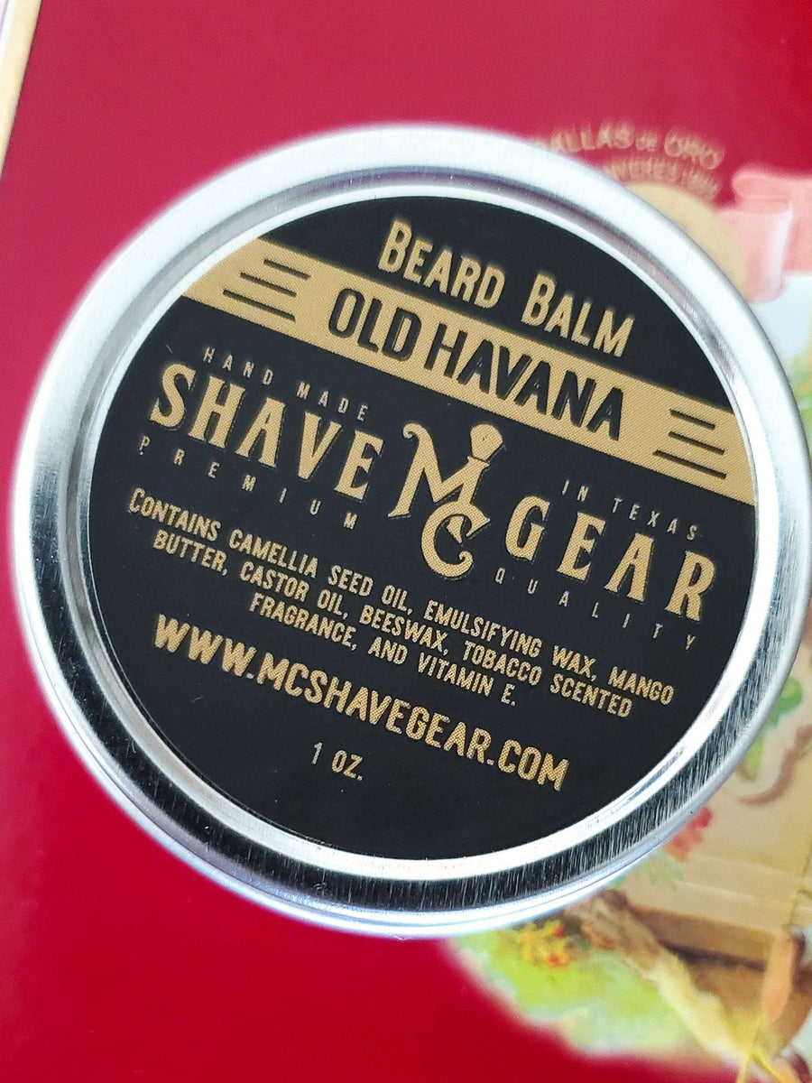 Old Havana Beard Balm - Sculpt, Nourish, and Embrace Timeless Grooming Elegance