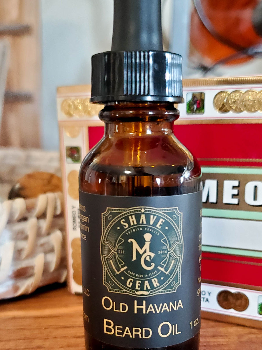 Old Havana Beard Oil - Nourish, Revitalize, and Experience the Essence of Timeless Elegance