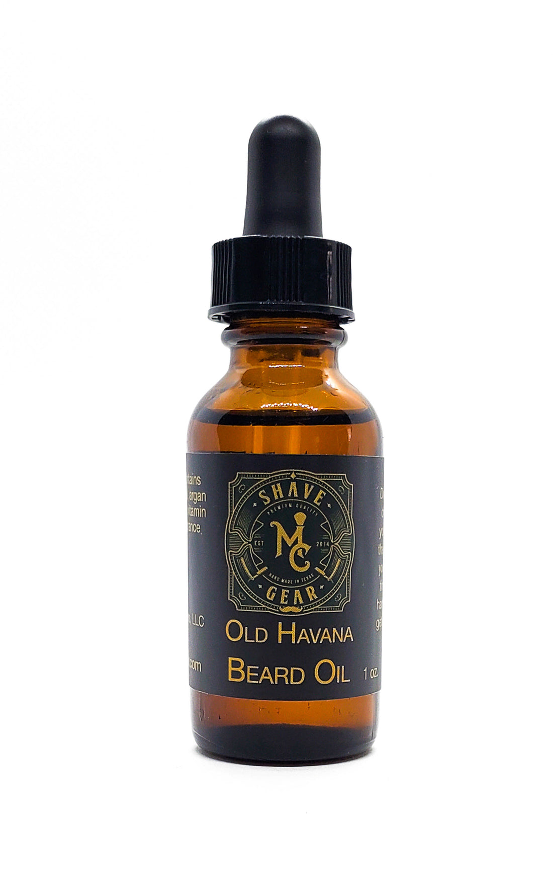 Old Havana Beard Oil - Nourish, Revitalize, and Experience the Essence of Timeless Elegance