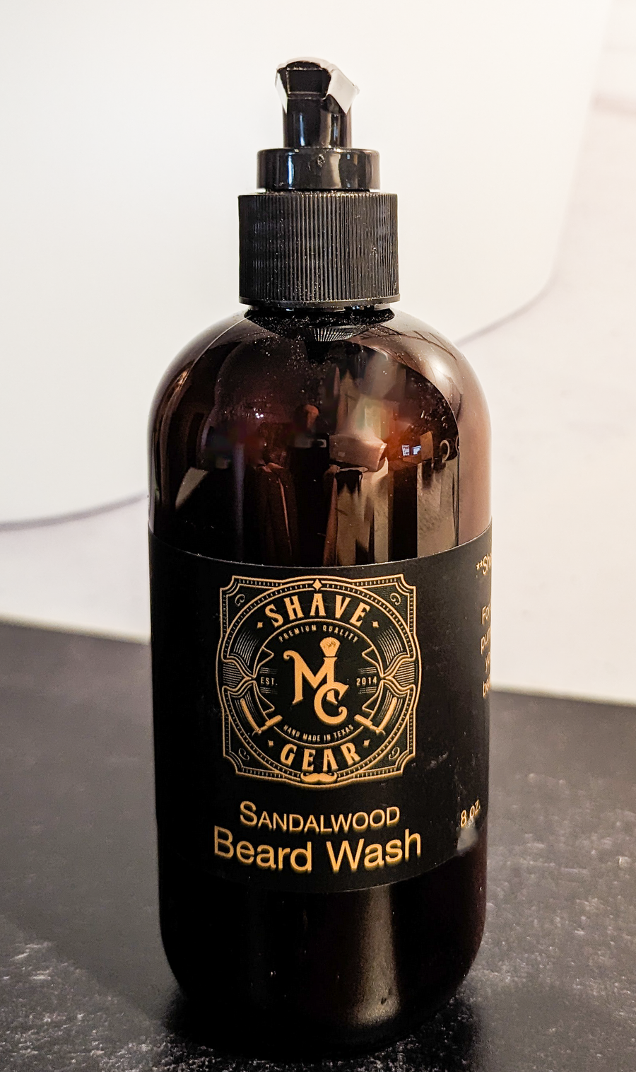 Sandalwood Beard Wash - Nourish, Soften, and Elevate Your Beard Care Routine