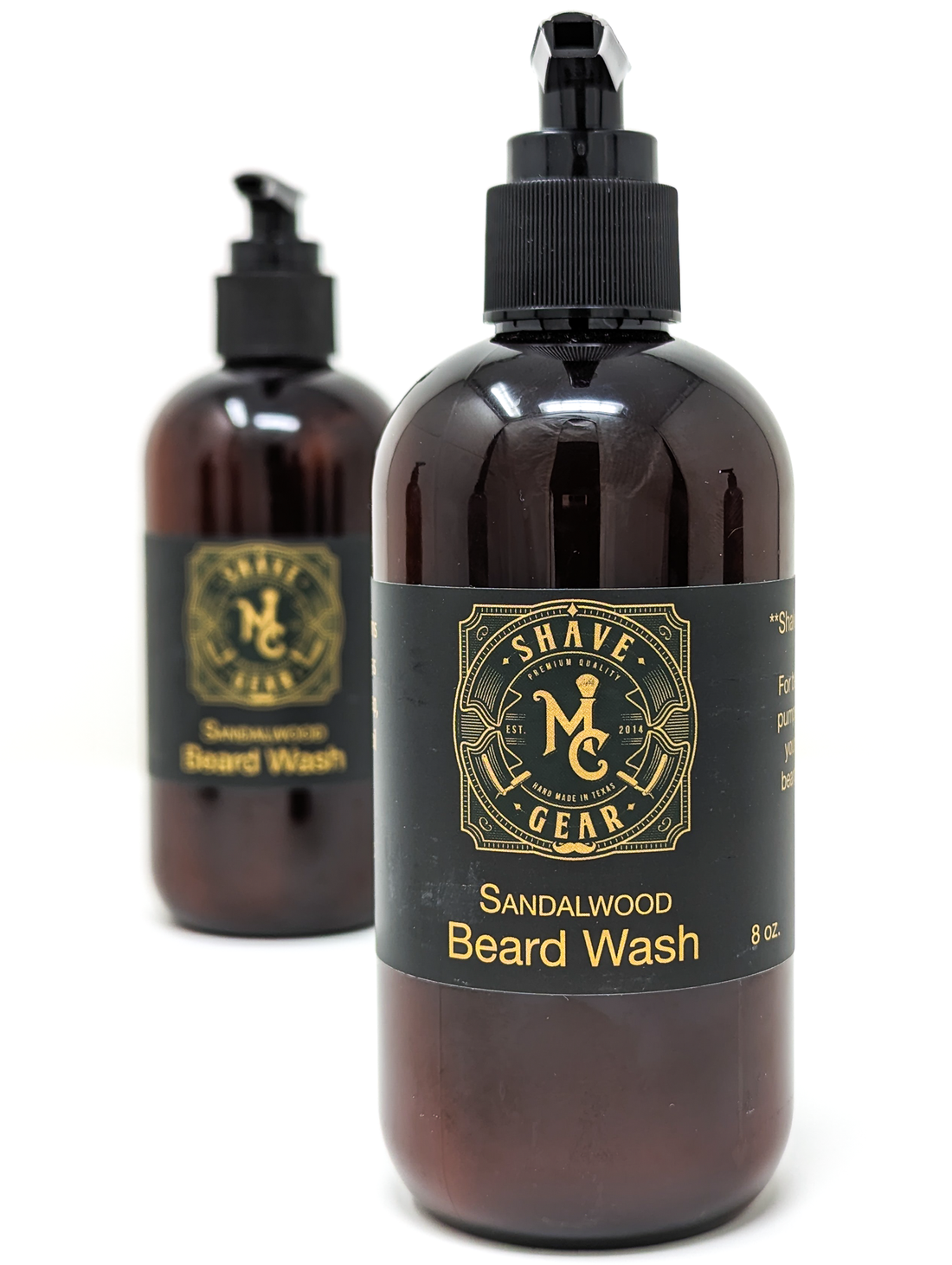 Sandalwood Beard Wash - Nourish, Soften, and Elevate Your Beard Care Routine