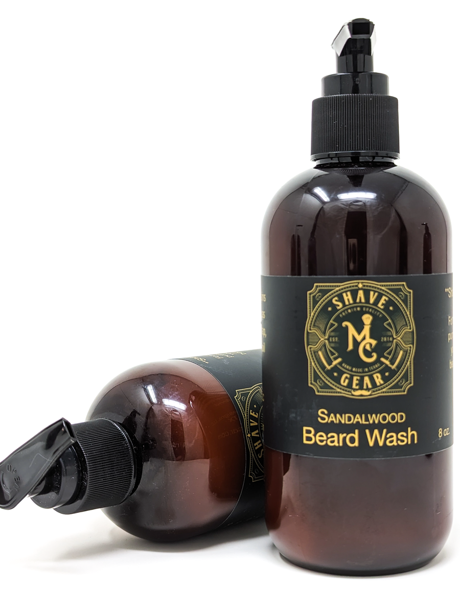 Sandalwood Beard Wash - Nourish, Soften, and Elevate Your Beard Care Routine