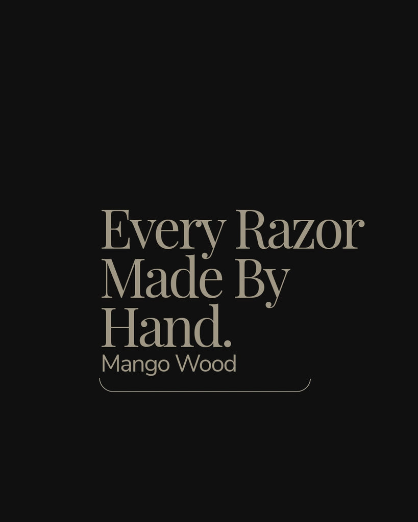 video showing handmade aspects of our razors from MC Shave Gear