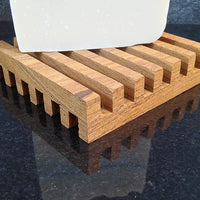 teak soap tray