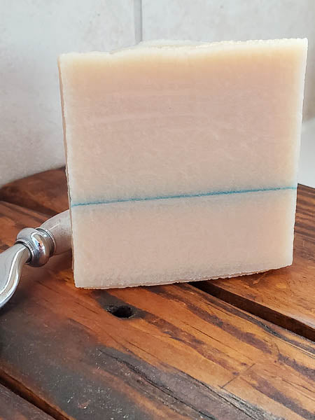 hair face and body shampoo bar with cedarwood and lavender