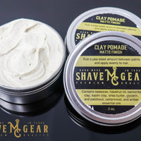 all natural hair pomade with clay for medium hold