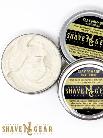 hair pomade with clay for medium hold