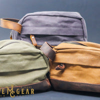 dopp bag collection from mc shave gear