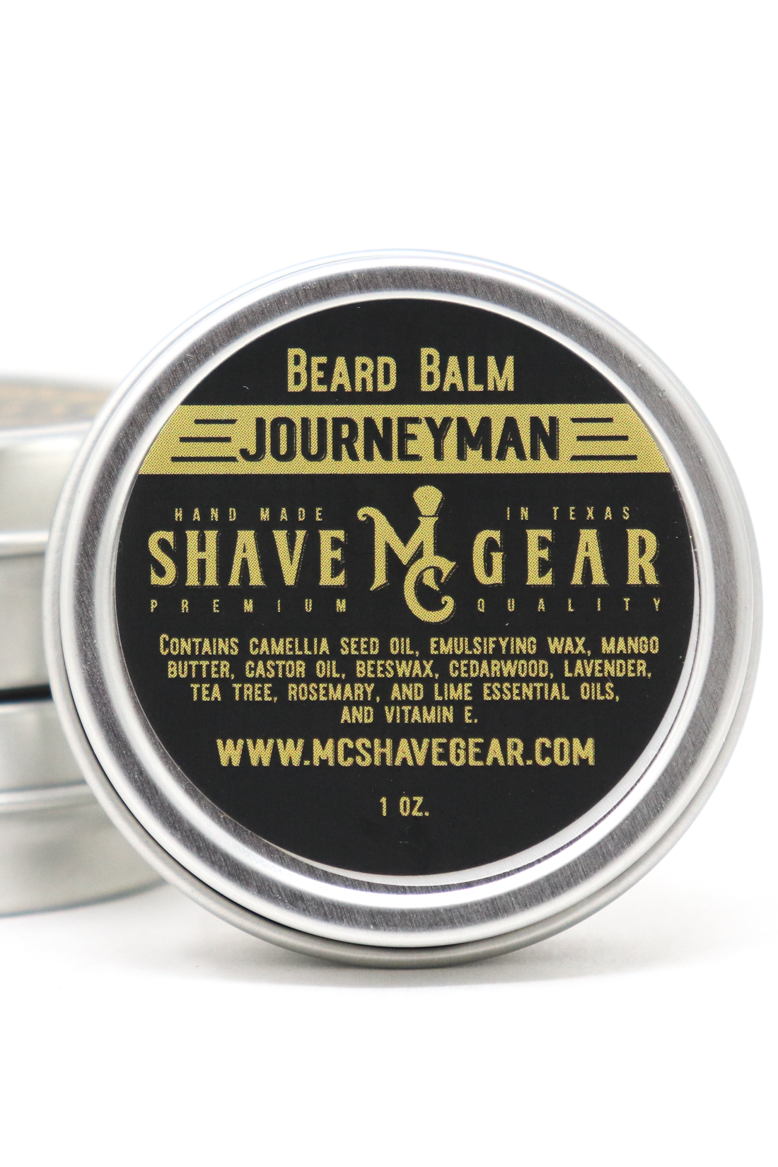 journeyman all natural beard balm by mc shave gear